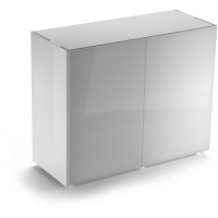 Aquael Cabinet Glossy 80 Unterschrank weiß - 80 x 35 x 72 cm
