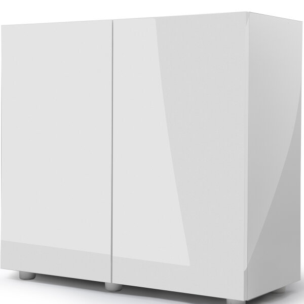 Aquael Cabinet Glossy 100 Unterschrank weiß - 100 x 40 x 72 cm