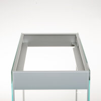 Aquael Aquariumset Glossy 80 Kombination Day & Night weiß | 125 l Aquarienkombination