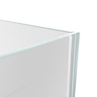Me Cubito Weißglas Aquarium 36 x 22 x 26 cm | 20 Liter Nano-Aquarium extra clear