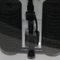 Magnethalterung kompatibel mit BOB MAXI - Doppel-Bio Schwammfilter mit Pumpe
