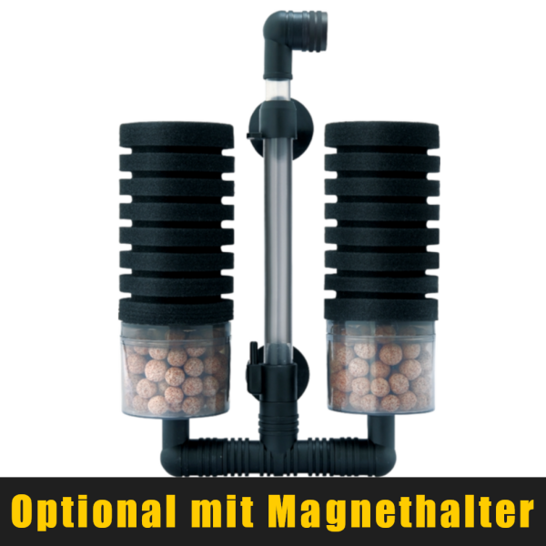 Aqua Nova NSF-MAXBIO-200L Doppel-Schwammfilter optional mit Magnethalterung