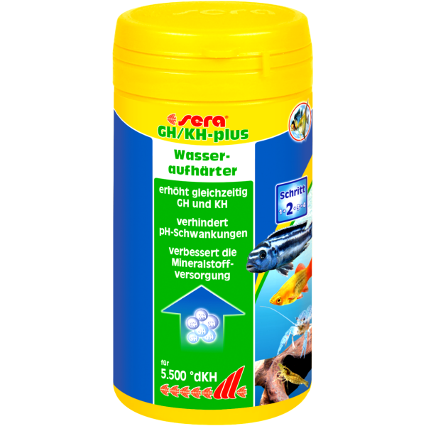 sera GH/KH-plus 275 g | Wasseraufhärter für GH und KH