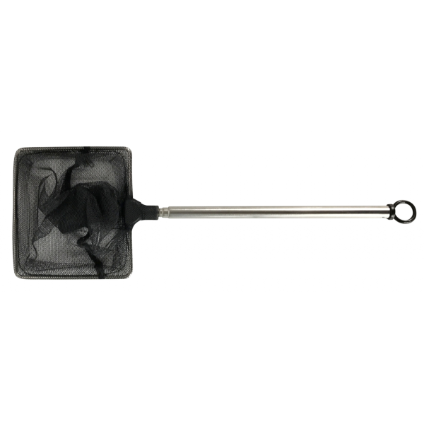 Garnelenkescher Teleskopgriff 3er, ausziehbar 20 cm bis 60 cm, schwarz