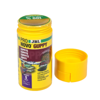 JBL Pronovo Guppy Grano S, 100 ml | Prebiotisches Hauptfutter für Guppys