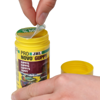 JBL Pronovo Guppy Grano S, 250 ml | Prebiotisches Guppy-Futter Großpackung