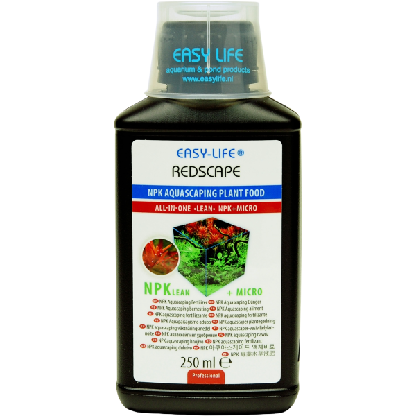 Easy-Life RedScape 250 ml | NPK + Mikrodünger für rote Aquarienpflanzen