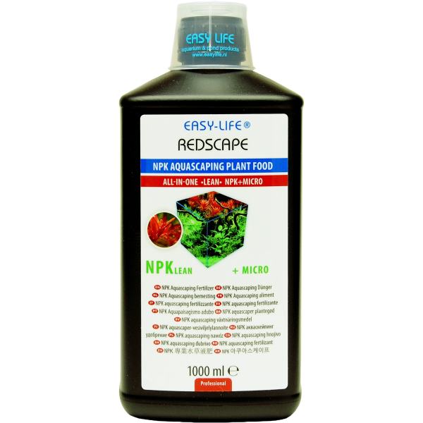 Easy-Life RedScape 1000 ml | NPK + Mikrodünger für rote Aquarienpflanzen