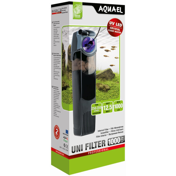 Aquael UNIFilter 1000 UV | Innenfilter mit UVC für 250-350L Aquarien