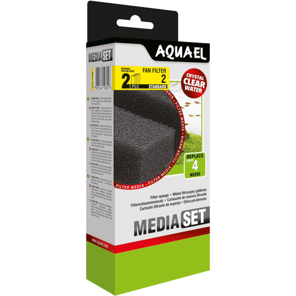 Aquael Filterschwamm FAN 2 Plus (2 Stk.)
