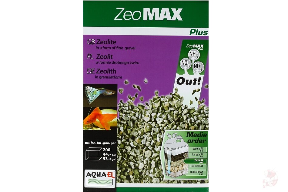 Aquael ZeoMax Plus (Zeolith), 1 l