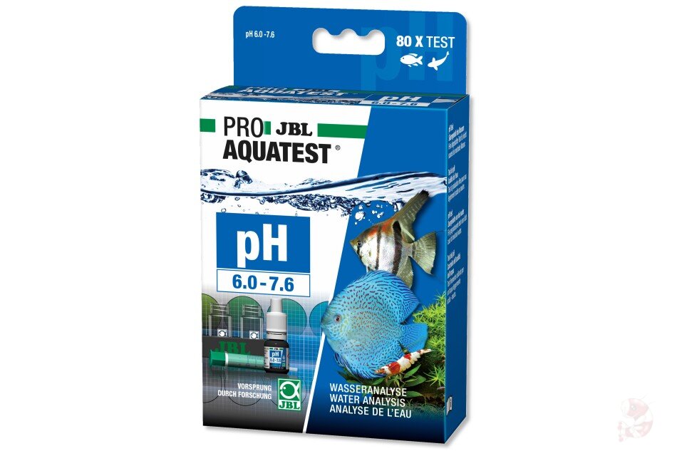 JBL ProAquaTest pH 6,0-7,6 : test d'eau pour aquarium 