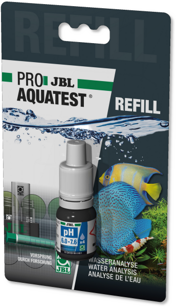 JBL PROAQUATEST pH 6,0-7,6 Test Set,  Nachfüllpackung Refill Reagenz