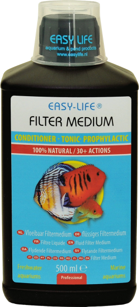 Easy-Life flüssiges Filtermedium 500 ml | Wasseraufbereiter für klares Aquariumwasser