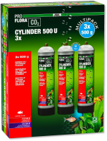 JBL PROFLORA CO2 CYLINDER 500 U 3x Einwegflasche 3 x 500g