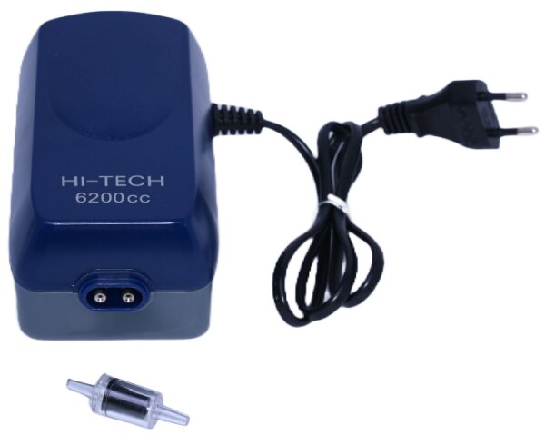 Hi-Tech Air 6200cc - Aquarien Membranluftpumpe, 370 l/h3,8W