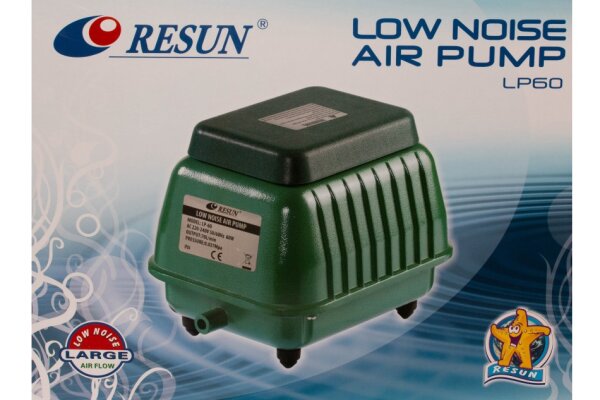 Resun LP-60 Membran-Luftkompressor 4200l/h, 70W