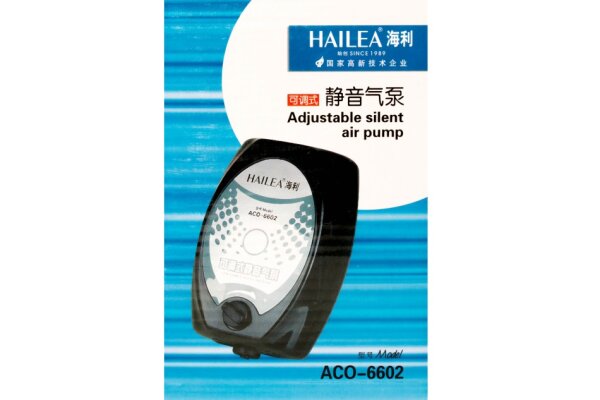 Hailea Aquarienluftpumpe ACO-6602, 240l/h 2,5W