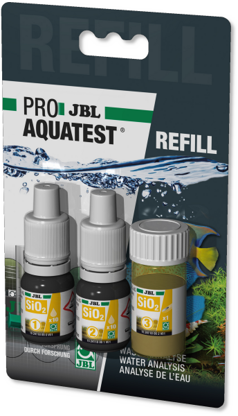 JBL PROAQUATEST SiO2 Silikat Test-Set,  Nachfüllpackung Refill Reagens