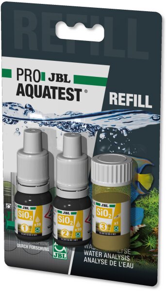 JBL PROAQUATEST SiO2 Silikat Test-Set,  Nachfüllpackung Refill Reagenz