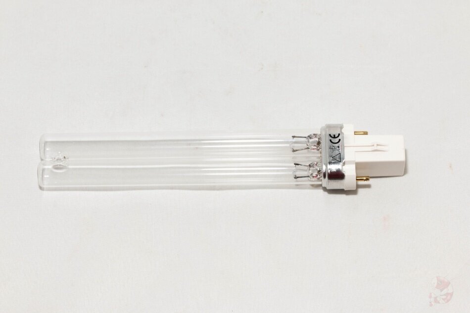 Ersatz-Lampe für alle Aquael UVC Klärer mit 9 Watt