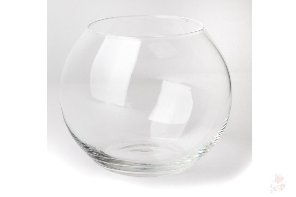 Aquael Glas Kugel Vase 27 cm, 8,5 Liter