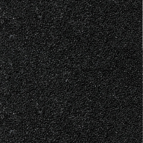 Filtermatte schwarz, 50 x 50 x 2 cm, 60 ppi (Babygarnelen sicher)