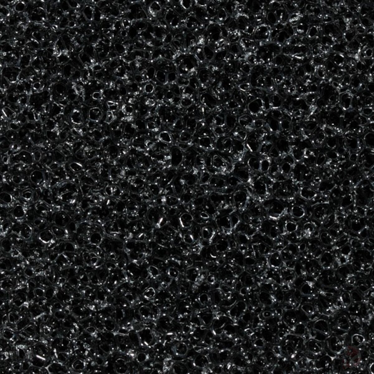 Filtermatte schwarz, 50 x 50 x 10 cm, 30 ppi