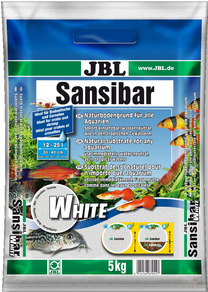 JBL Sansibar White, 5 kg Beutel