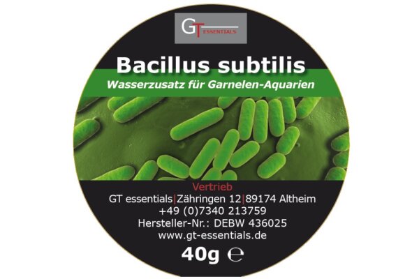 GT essentials - Bacillus subtilis, 40g