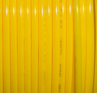 Schlauch gelb 1/4 aus Polyethylen, 1 Meter