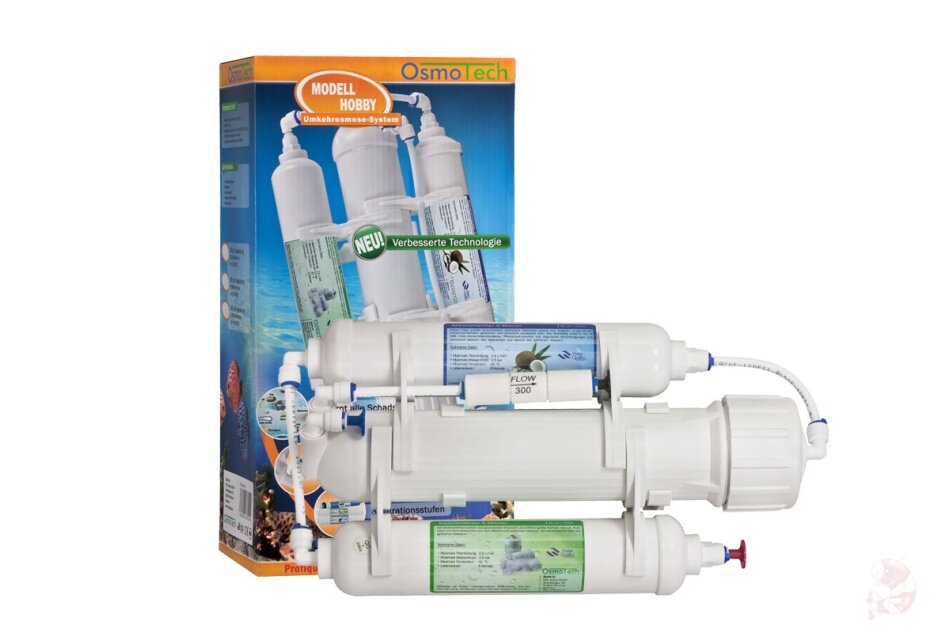 Hobby Osmoseanlage / Wasserfilter - 100 GPD 270 ml / Minute