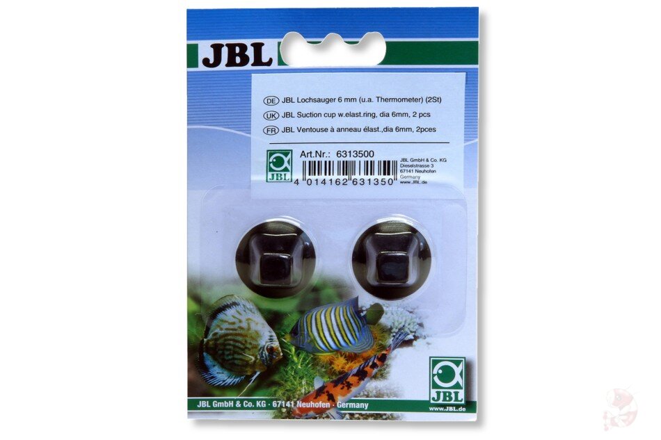 JBL Lochsauger 6 mm, 2 Stück