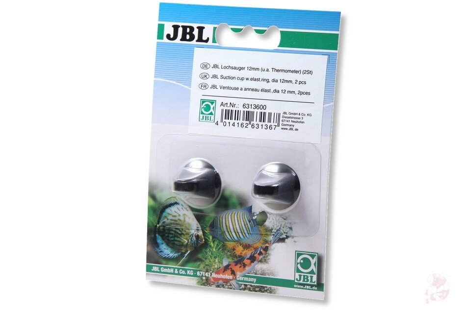 JBL Lochsauger 12 mm, 2 Stück