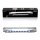 Aquael Leddy Slim Sunny Day & Night 2.0 10W, Aufsetzlampe weiß für 50 - 70 cm breite Aquarien