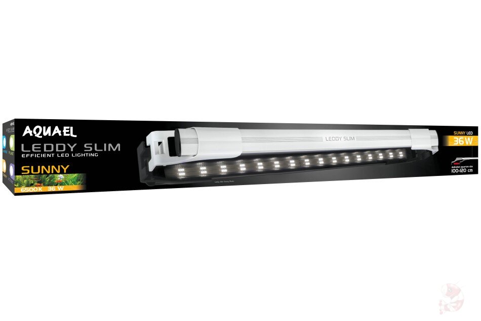 Aquael Leddy Slim Sunny 36W, Aufsatzlampe (EEK: A++)...