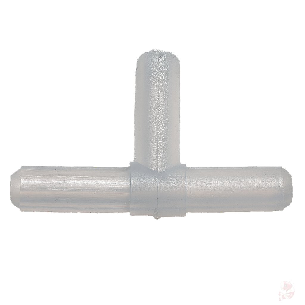T-Schlauchverbinder 6x6x6 Mm PA GF30 – Schwarz, Wählbare Menge 1-10 Stück