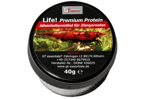 GT essentials - Life! - Premium Protein, 40g